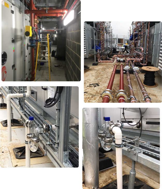 working on different types of pipework